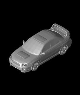 Subaru empreza wrx sti 2004 3d model krisz0422 teşekkürler 3d print model - Mito3D