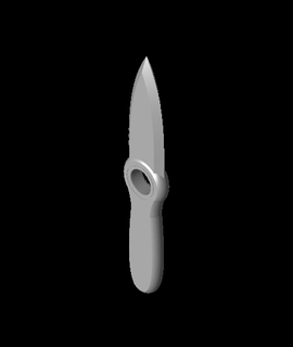 subnatica knife 3d model noah thangs 3d print model - Mito3D