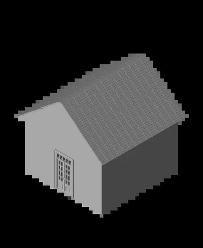 suburban housestl - 3d by neretheart on thangs 3d print model - Mito3D