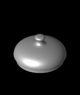 sugar bowl cap piotrc 3d print model - Mito3D