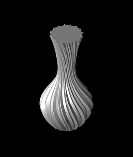 suny vase vuki p 3d print model - Mito3D