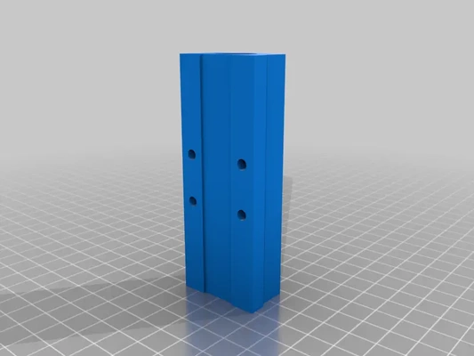super long lm8uu linear bearing holder 90mm - 3d by sagittario on thangs 3d print model - Mito3D