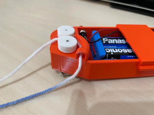 super string shooter ezstring 3d printed battery holder - by uniduni on thangs 3d print model - Mito3D