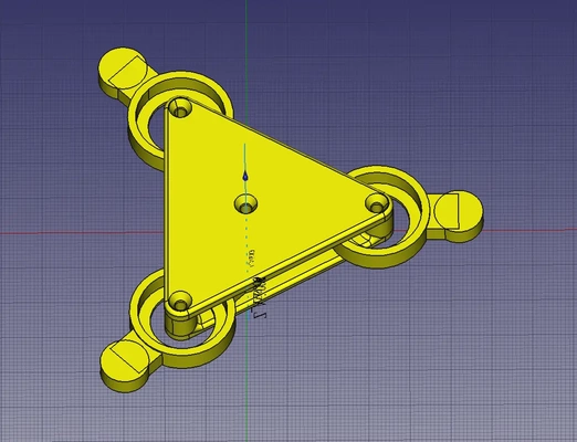 súper triángulo hondero agitarse 3d by bb tecnología on gracias 3d print model - Mito3D