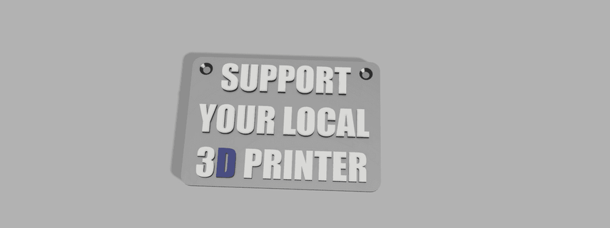 supporto Locale stampante emanuel Chmielowski 3d print model - Mito3D