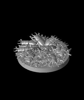 essaim insectes 3d modèle mz4250 3d print model - Mito3D