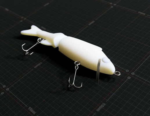 swimbait fishing lure outdoorthangs - 3d by liammccrindle01 on thangs 3d print model - Mito3D