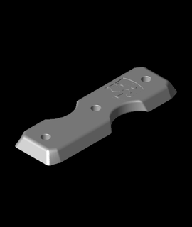 Armée Suisse porte clés 2mmbolt moleter 3d print model - Mito3D
