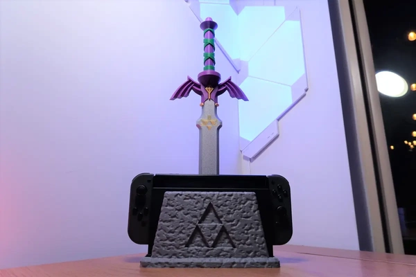 switch dock removable master sword - 3d by plaground on thangs 3d print model - Mito3D