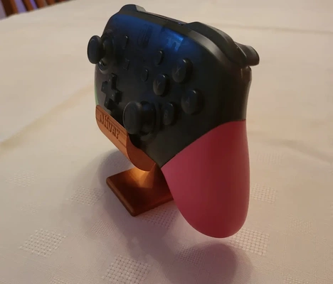 switch pro controller stand no support - 3d by oddity on thangs 3d print model - Mito3D