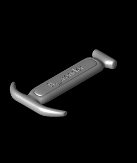 coltello serramanico maniglia 3d modello b render grazie 3d print model - Mito3D