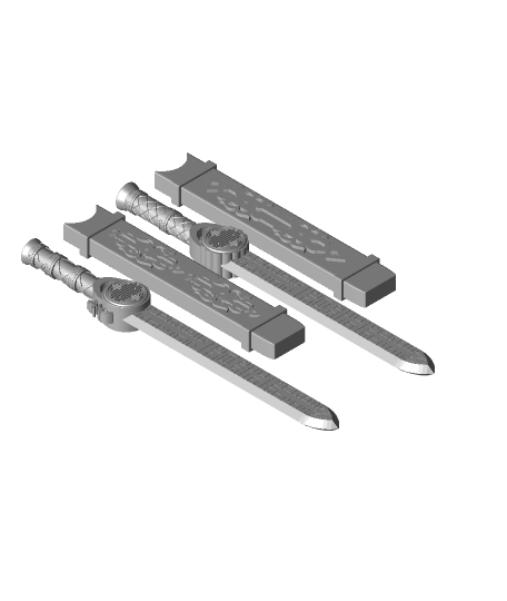 kılıç ustası 3d model thanhchip1610 teşekkürler 3D print model - Mito3D