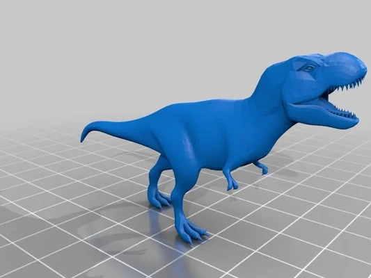 t rex 3d by mini fabrika teşekkürler 3d print model - Mito3D