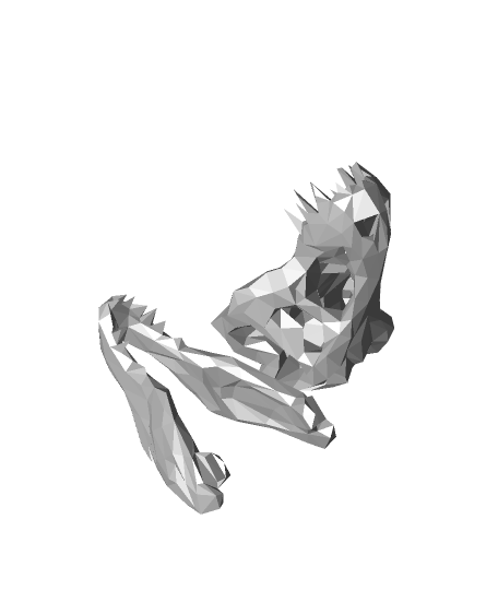 t-rex skull 1 stl joelembiid4 3D print model - Mito3D