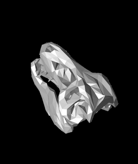 rex crâne 3stl joelembiid4 3d print model - Mito3D