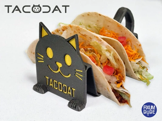 taco cat holder handle - 3d by fixumdude on thangs 3d print model - Mito3D