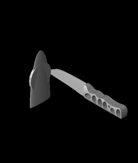 tattico coltello puntello 3d modello gavinmeister279 grazie 3d print model - Mito3D
