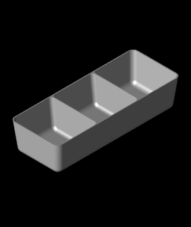 tafco small parts organizer divider 3d model dsc thangs 3d print model - Mito3D