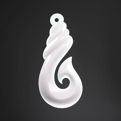 talisman hook - 3d by chillseal on thangs 3d print model - Mito3D