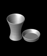 tall pot water dishstl 3d model thangs 3d print model - Mito3D
