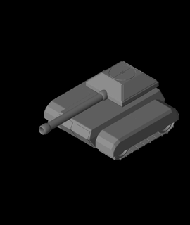 tank maderfaker 3d print model - Mito3D