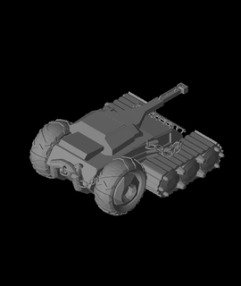 tank xk 3d model graphicy thangs 3d print model - Mito3D