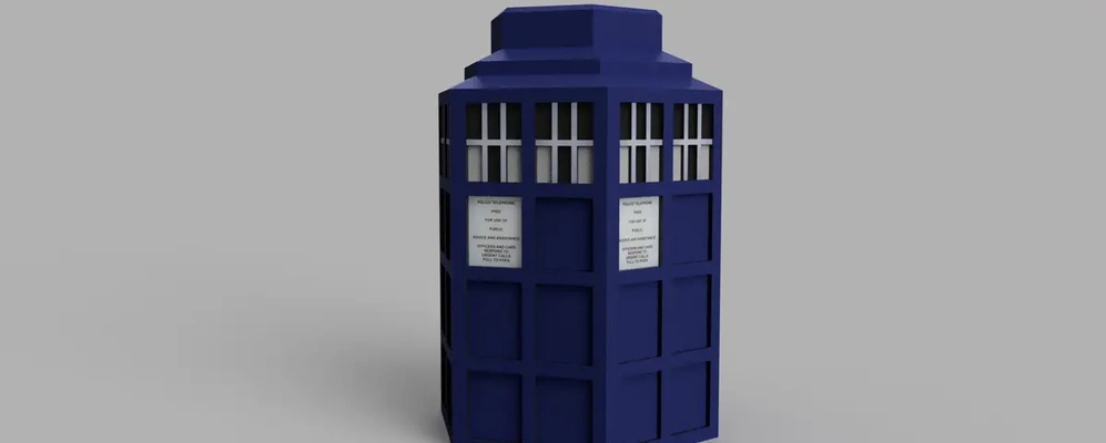 tardis vase support free - 3d by dalek mechanic on thangs 3d print model - Mito3D