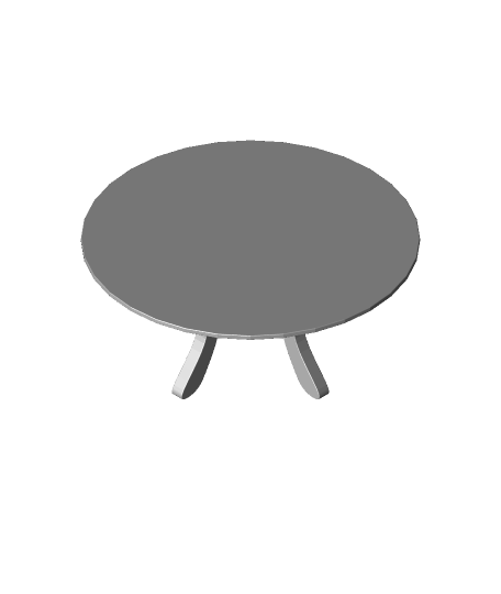 tea coffee table 3d model vi designlap thangs 3D print model - Mito3D
