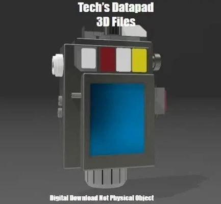 tech's datapad - 3d by reprops03 on thangs 3d print model - Mito3D