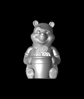 Urso pelúcia designer 3d print model - Mito3D