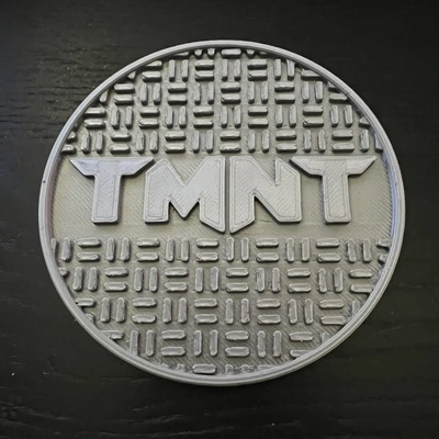 teenage mutant ninja turtles drink coaster - 3d by papabearaz on thangs 3d print model - Mito3D