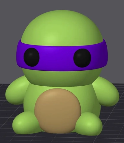 teenage mutant ninja turtles multi colored - 3d by smileyprinter on thangs 3d print model - Mito3D