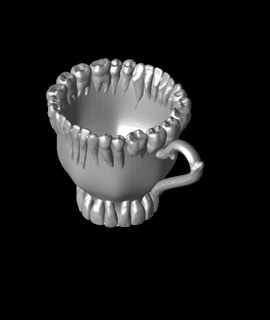 teeth cup davemakesstuff Hobbies & Games 3d print model - Mito3D