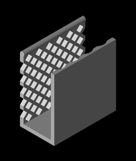 telemerkez kod çözücü duvar binmek fokerman 3d print model - Mito3D