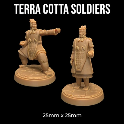 terra cotta soldier - 3d by dragon trappers lodge on thangs 3d print model - Mito3D