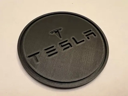 tesla drink coaster - cup holder 3d by capncrunch on thangs 3d print model - Mito3D