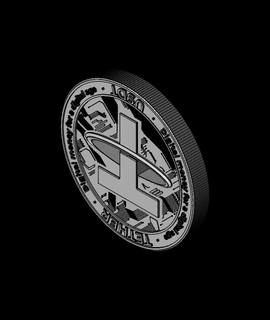 tether coin 3d model jimmydesign thangs 3d print model - Mito3D