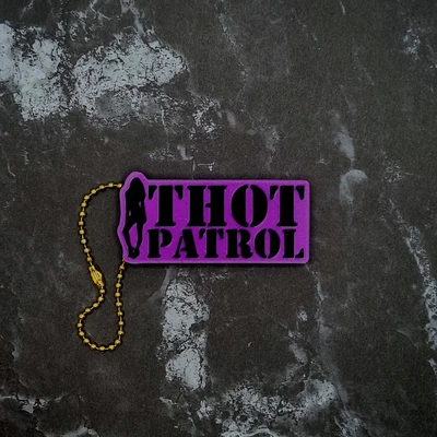 thot patrol keychain - 3d by jcreatenz on thangs 3d print model - Mito3D
