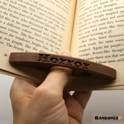 thumb book holder horror - 3d by randomizy on thangs 3d print model - Mito3D