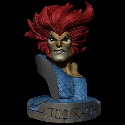 thundercats bust lion o printing - 3d by hervingarciaa on thangs 3d print model - Mito3D
