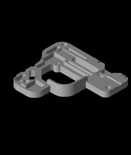 TIC Tac pistola 2 ttg2 izquierda m3 nueces 3d modelo gracias 3d print model - Mito3D