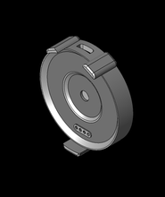 ticwatch pro 3 micro USB dati dock 3d modello grazie 3d print model - Mito3D