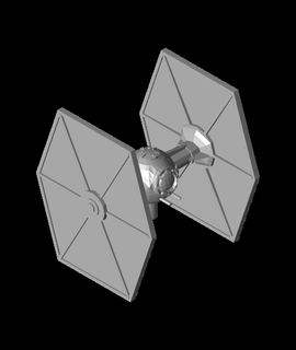 tie fighterstl 3d modèle Juan 3d print model - Mito3D