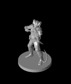 tiefling bard fiddle 3d model mz4250 thangs 3d print model - Mito3D