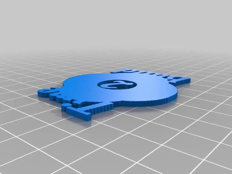 2 bauen logo 3d by redcodi on danke 3D print model - Mito3D