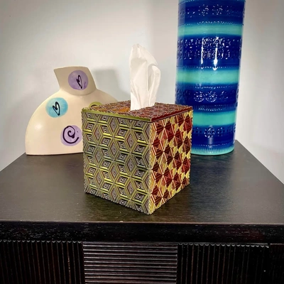 doku kutu örtmek kılıf toplamak 3d by cbobo2uco teşekkürler dikdörtgen kağıt ev dekor dekorasyon 3d print model - Mito3D