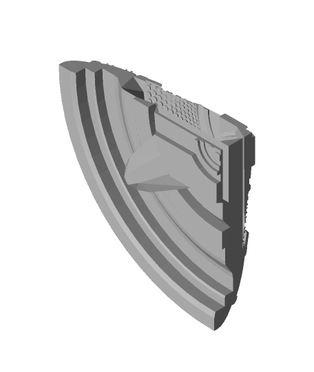 titan sentinel shield destiny 3d model thangs 3D print model - Mito3D