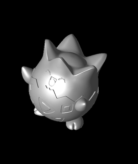 togepi 3d model chelscct chelseycreatesthings thangs 3d print model - Mito3D