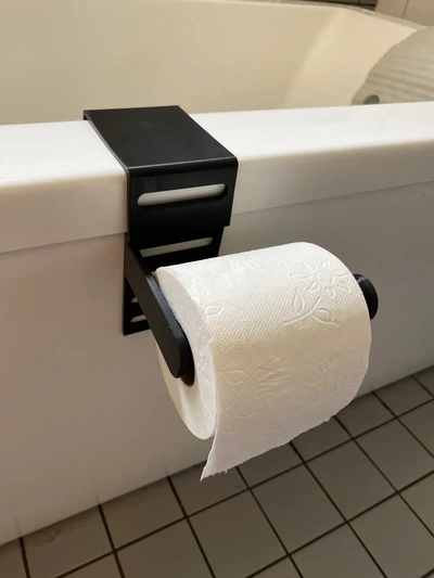toilettenpapier holder 3mf 3d by 3dmodelmaker on danke toilette papier halter unterstützung badezimmer 3d print model - Mito3D