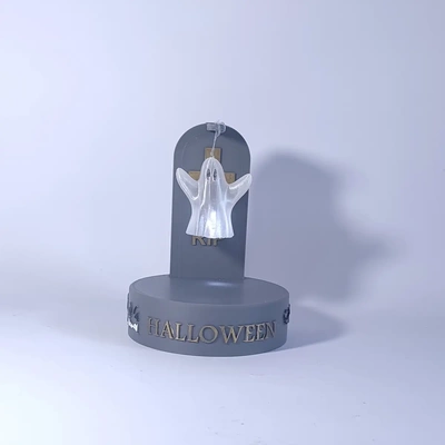 lapide 3d by shack3d stampa on grazie halloween decorazione fantasma luce guidato 3d print model - Mito3D